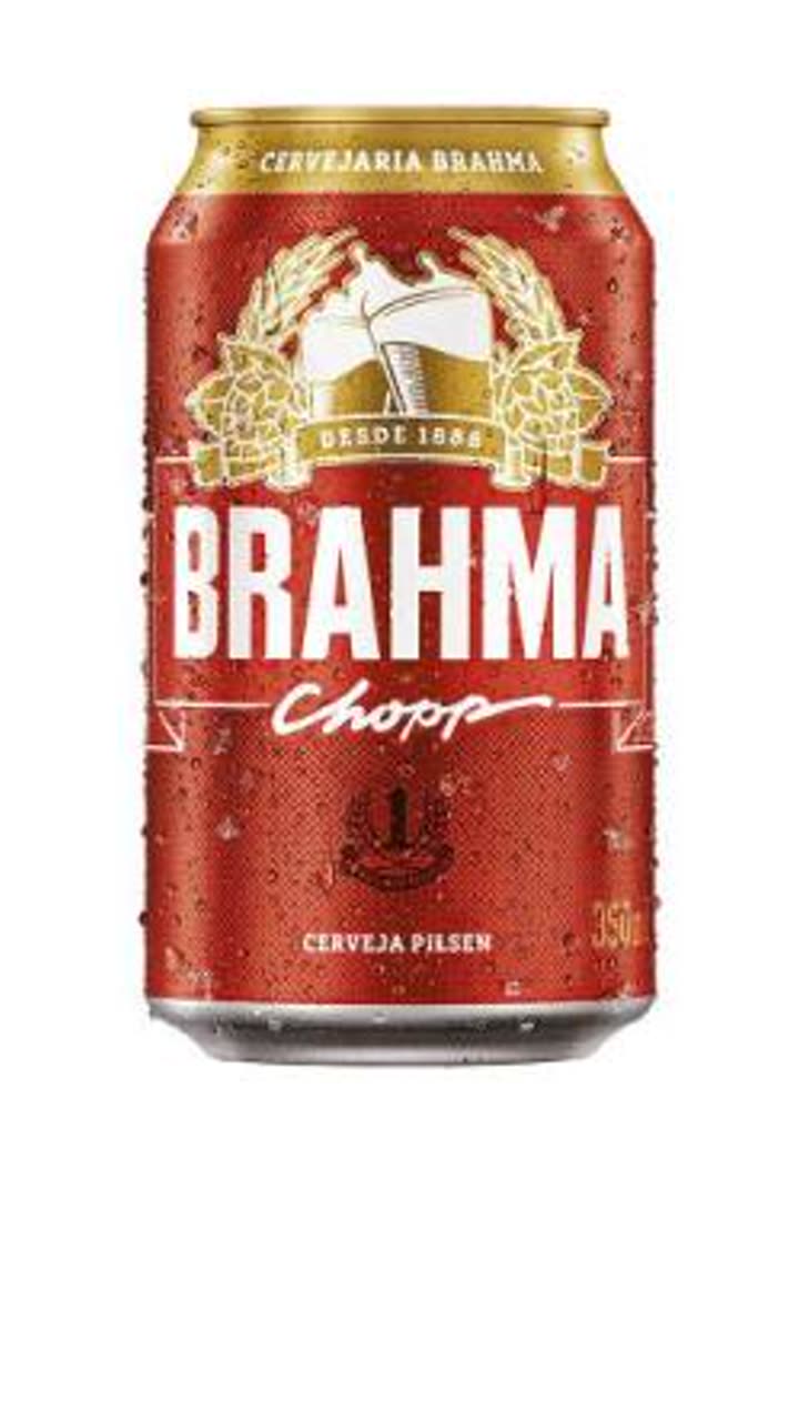 Cerveja Brahma lata 350ml