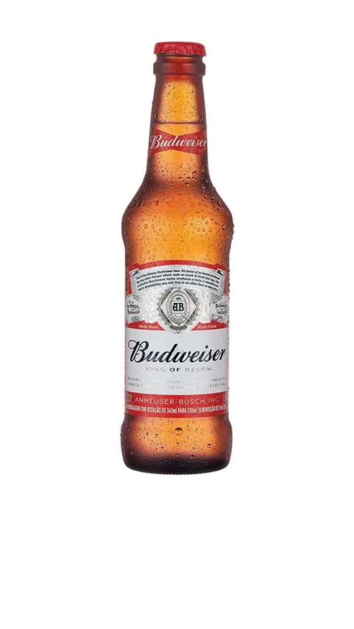 Cerveja Budweiser long neck 330ml