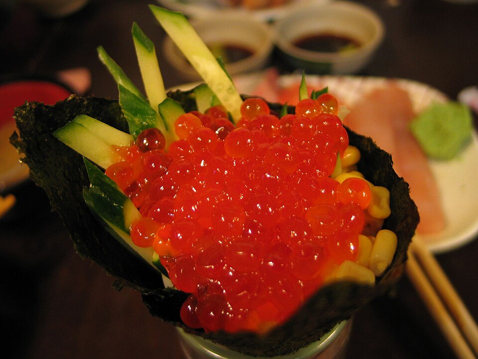 Temaki de Salmão